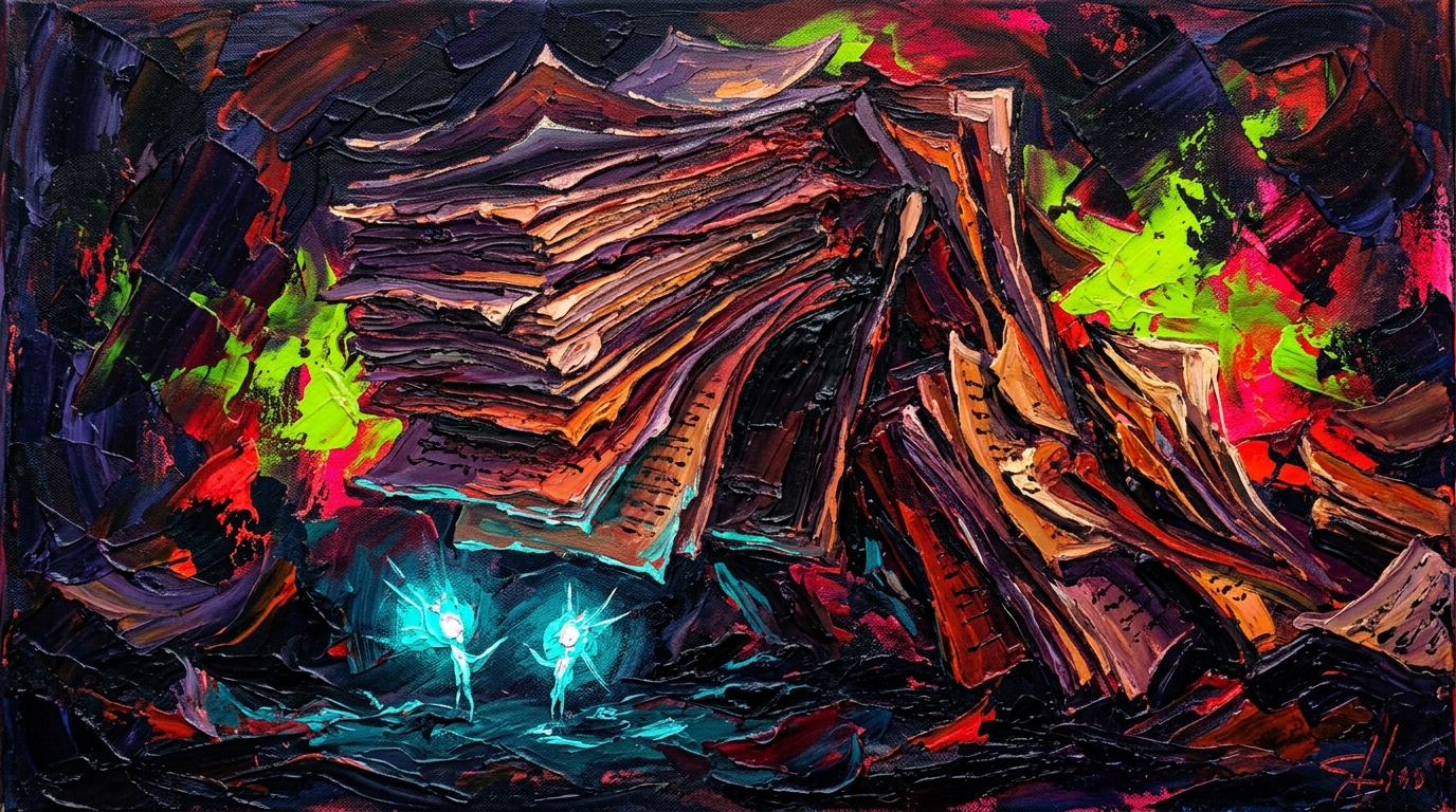 信息密度的倾轧与窒息